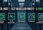 Yüksek ölçekli projeler için elit reseller paketi: Hız ve kapasite