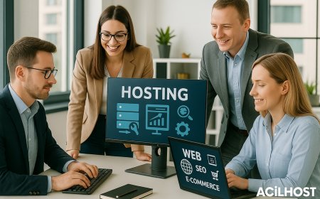 Acilhost’tan kurumsal hosting ve web çözümleri: Tüm dijital ihtiyaç tek noktada