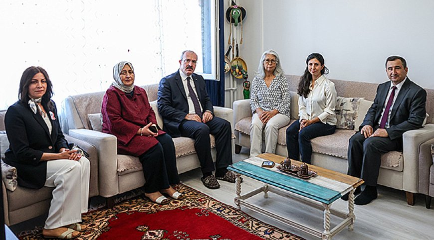 Vali Toraman’dan şehit öğretmen Pehlivan’ın ailesine anlamlı ziyaret