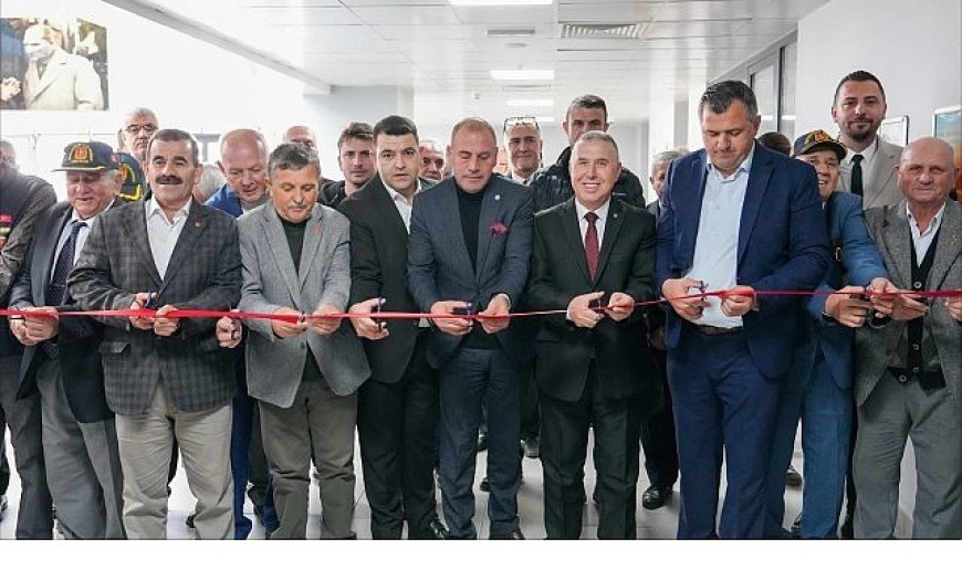 Saray Belediyesi’nden anlamlı hizmet: Şehit ve Gazi Yakınları Destek Ofisi açıldı
