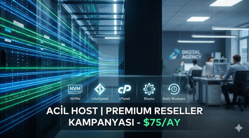 Dijital ajanslar ve web yöneticileri için yüksek performanslı reseller kampanyası