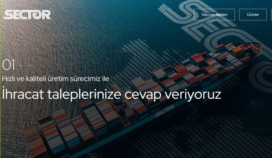 Sector Tarım üretim kapasitesi ve ihracat ağıyla büyümeye devam ediyor