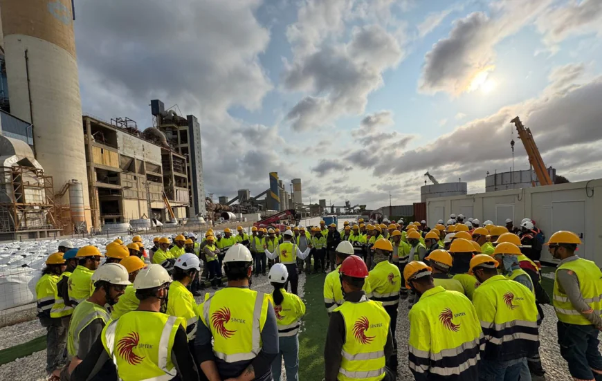 Sintek Group'tan dev başarı: 2,5 milyon adam/saat kazasız iş