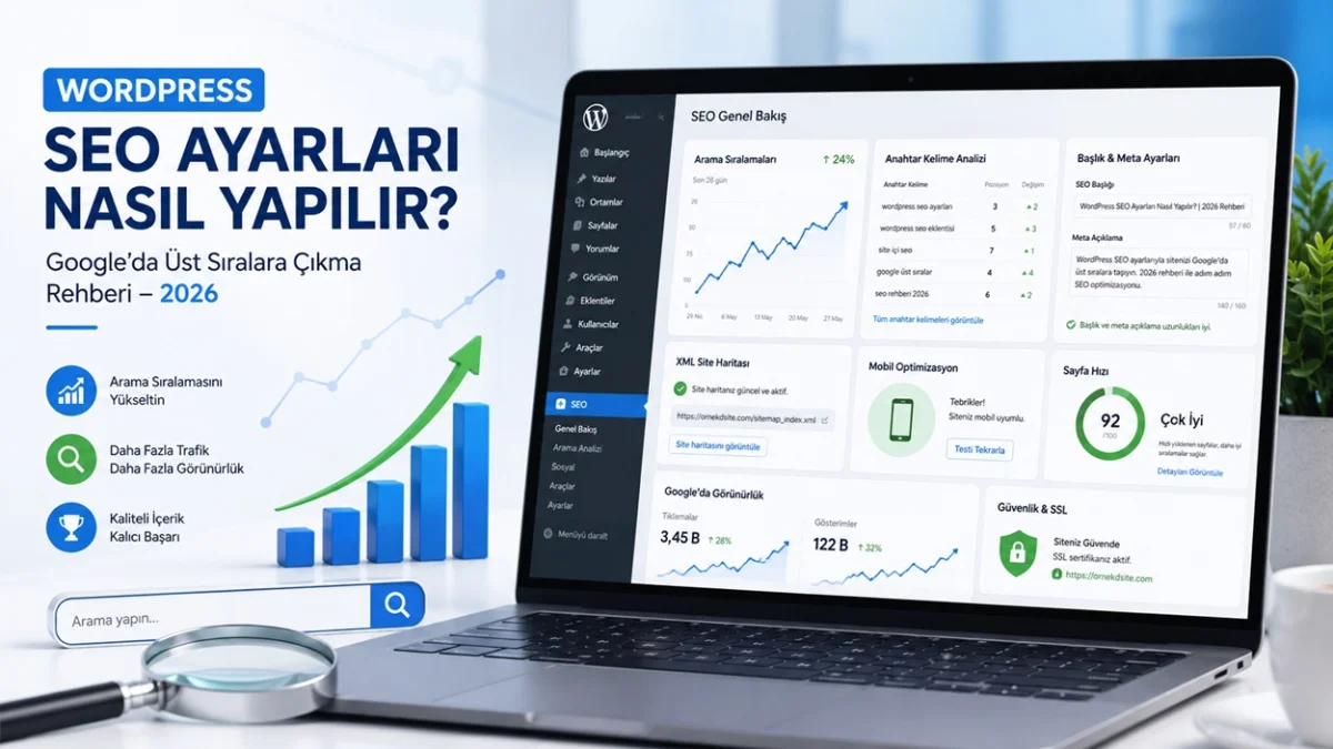 WordPress SEO ayarlarıyla Google’da görünürlük artar