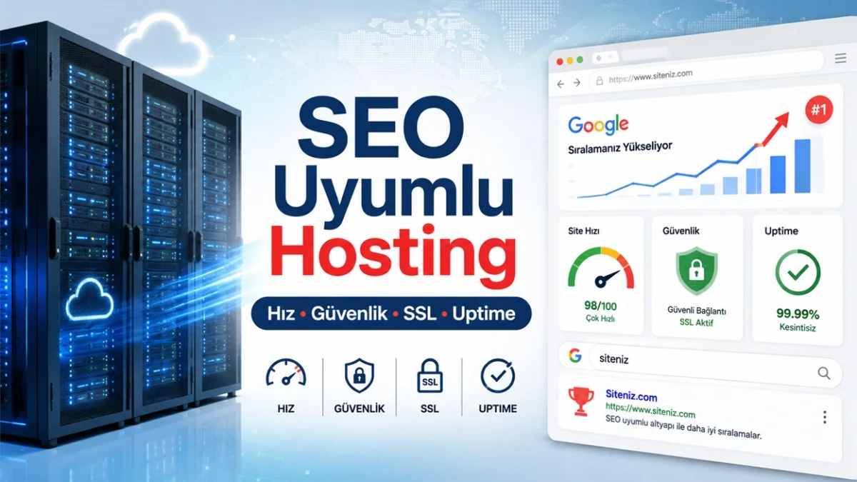 SEO uyumlu hosting Google başarısı için neden önemli?