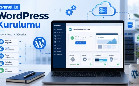 WordPress kurulumu cPanel ile birkaç dakikada yapılabilir