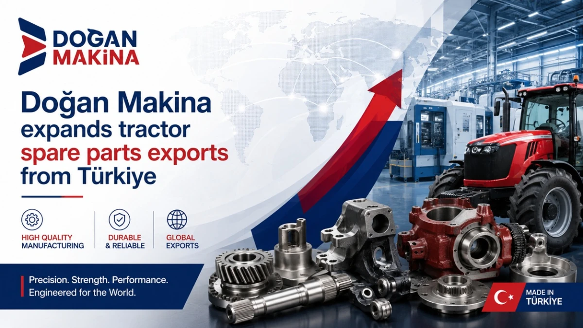 Doğan Makina expands tractor spare parts exports from Türkiye