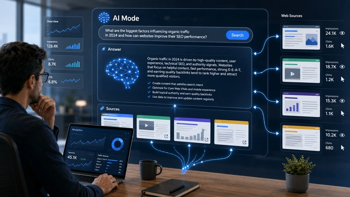 Google AI Mode aramayı değiştiriyor: Siteler ne yapmalı?