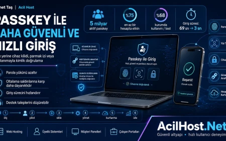 Passkey dönemi başladı: Web siteleri şifresiz girişe geçiyor