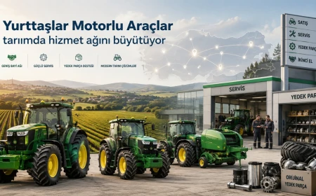 Yurttaşlar Motorlu Araçlar tarımda hizmet ağını büyütüyor
