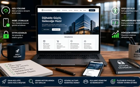 Kurumsal web sitelerinde 2026 standardı: Hız, güven, erişim