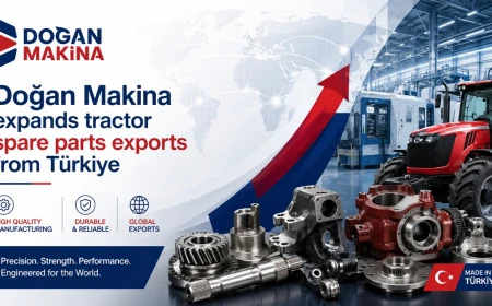 Doğan Makina expands tractor spare parts exports from Türkiye