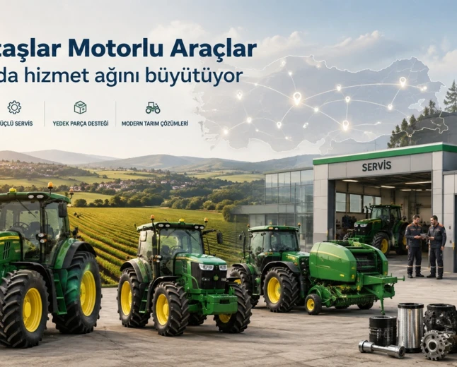 Yurttaşlar Motorlu Araçlar tarımda hizmet ağını büyütüyor